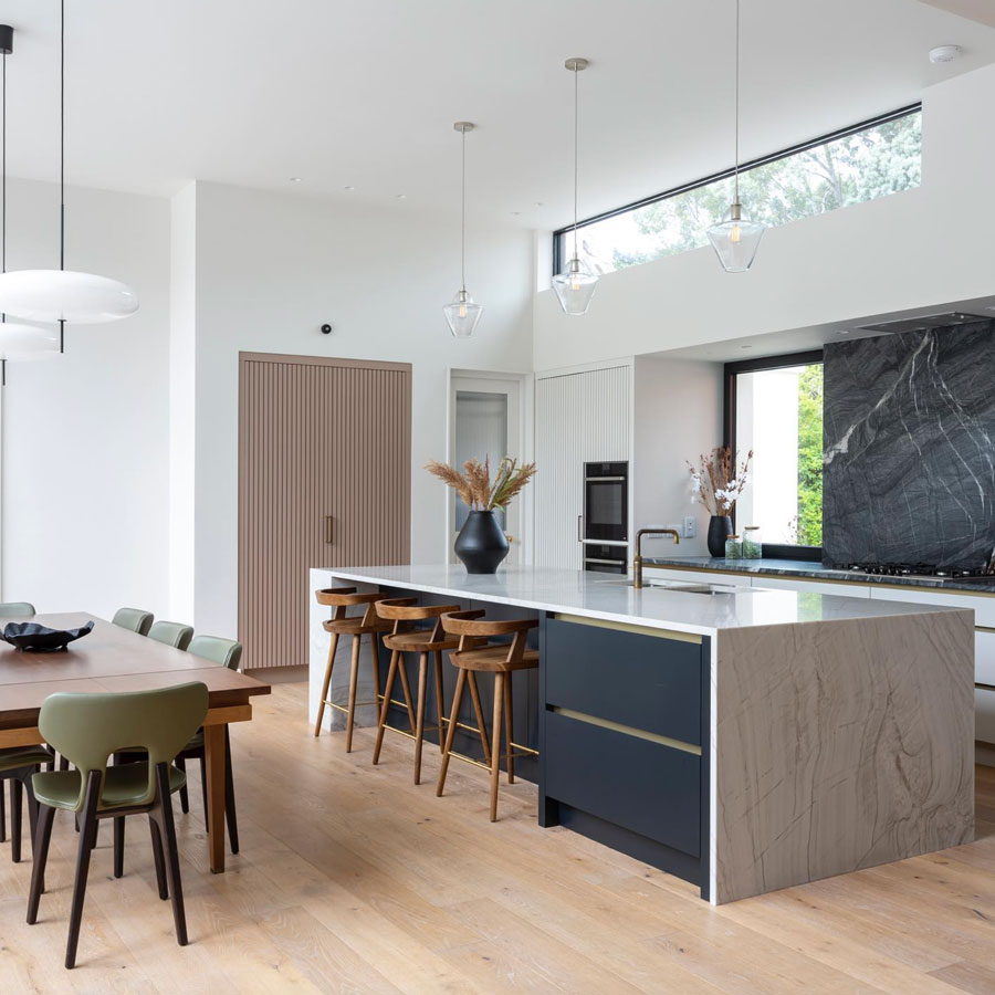 How To Make A Contemporary Open Plan Kitchen Really Work - The Gloss Magazine