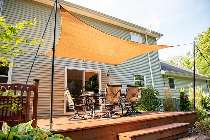 How to Make a Seasonal Patio Sun Shade - Sailrite