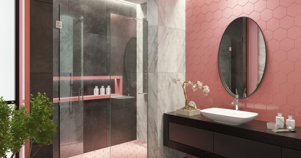 How to Modernize a Pink Tiled Bathroom | Expert Tips & Ideas