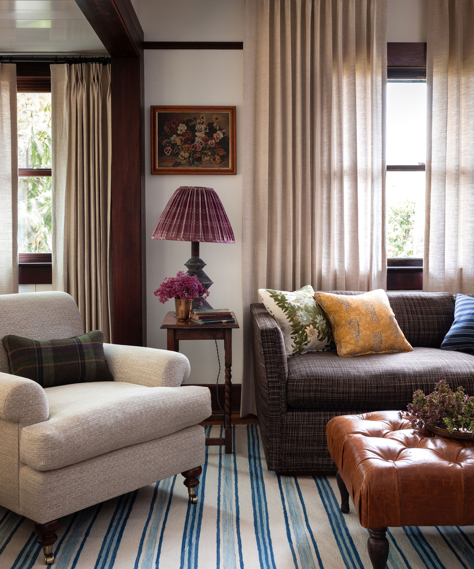 Living room drape ideas: 11 designs to boost color and pattern | Homes and Gardens