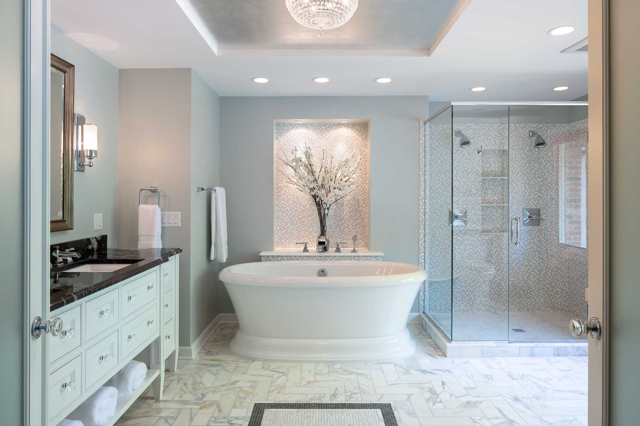 Luxury Bathroom in Edina - Ben Quie & Sons | Remodeling Contractors