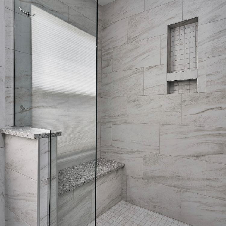 Luxury Walk-In Shower Ideas by J&J Construction of Illinois