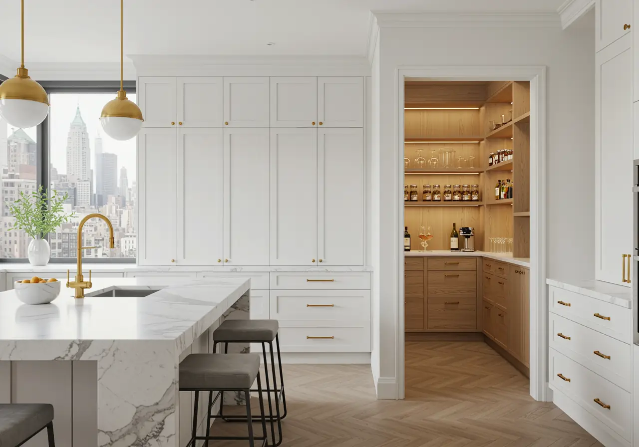 Manhattan Walk-In Pantry Design: From Tiny Space to Dream Storage