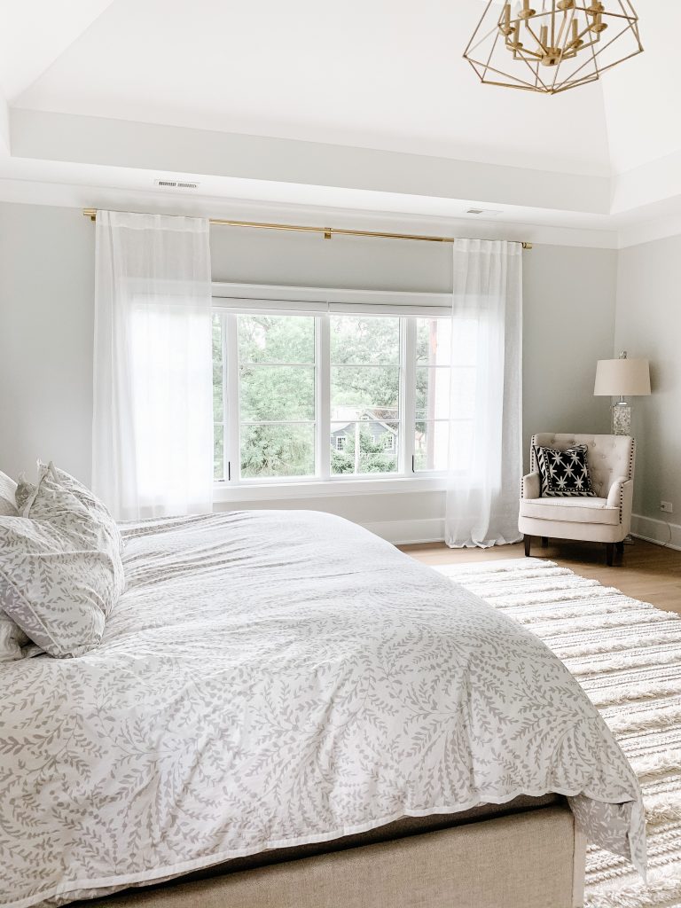 Master Bedroom Progress + Our New Curtains - My Kind of Sweet
