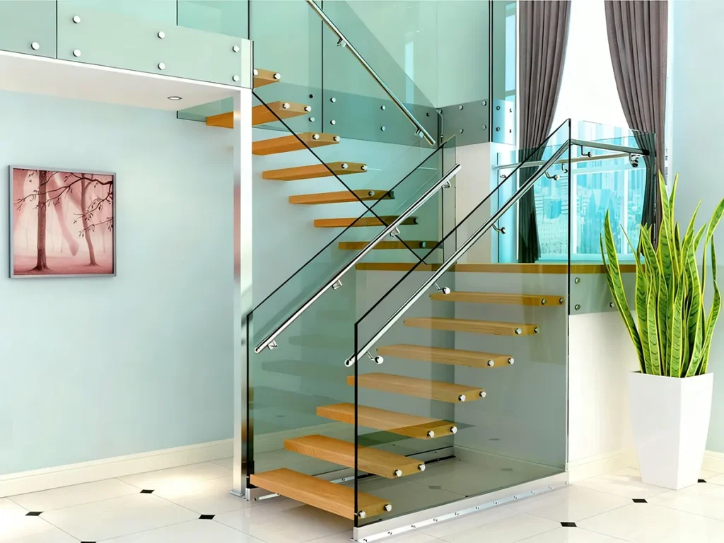 Modern Glass Staircase Design: A Guide to Elegance and Light – Demose Stairs & Railings