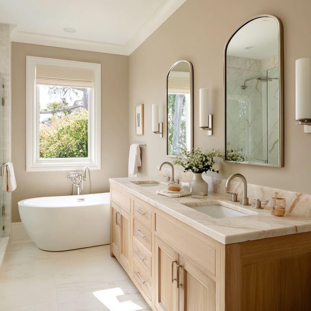 Neutral Bathroom Color Ideas: A Quiet Approach with Depth