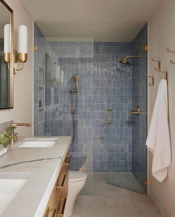 Our Coastal Blue Bathroom Design - 19 Gorgeous Ideas You'll Love! -
