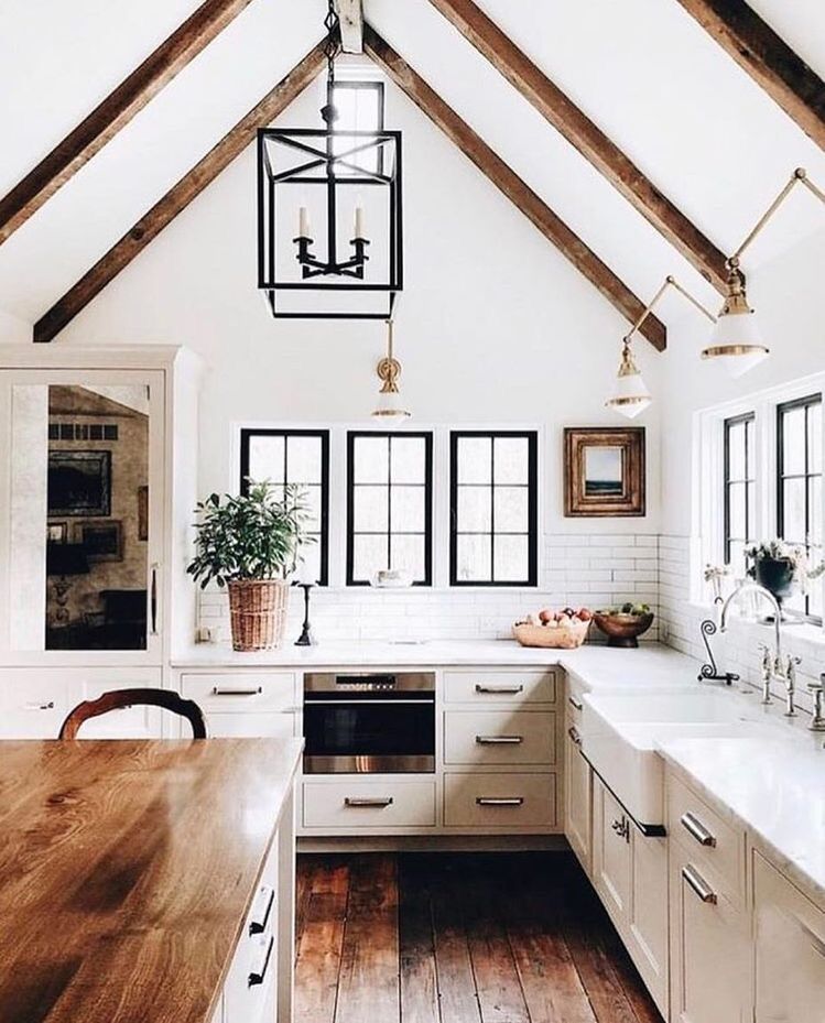 Our Family's Future Hill Country Home Inspiration: Modern Farmhouse Kitchens - HOUSE of HARPER HOUSE of HARPER