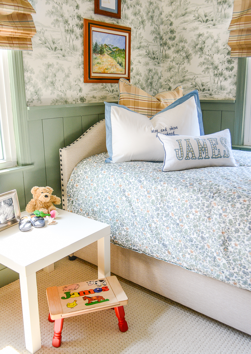 Our Green Woodland Nursery Reveal – Pender & Peony