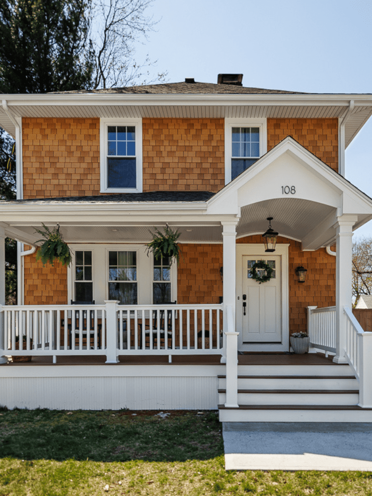 Our Vinyl Cedar Shake House Reveal!! - Painting by the Penny