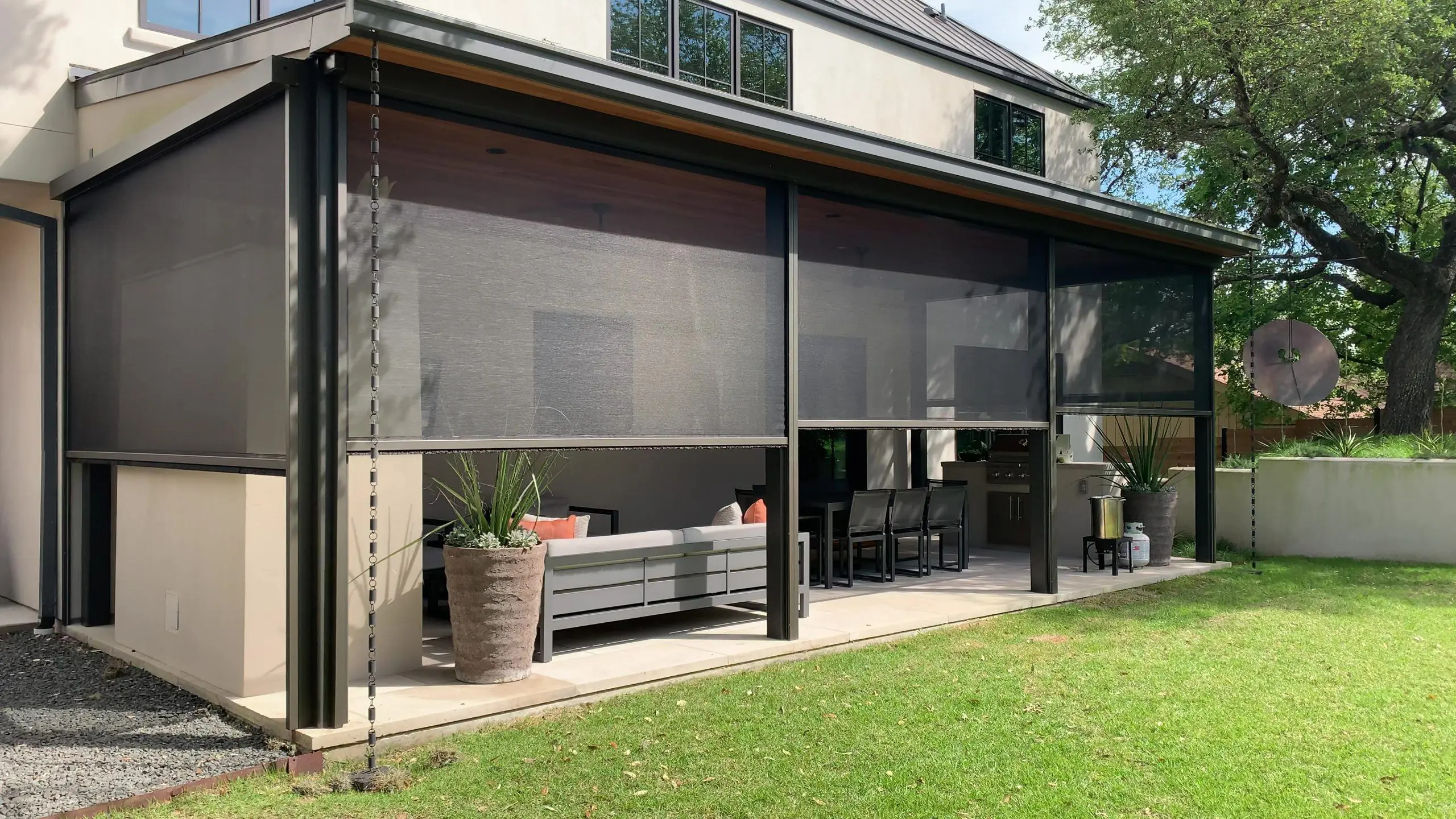 Patio Shade Materials to Block Out the Sun | Shading Texas