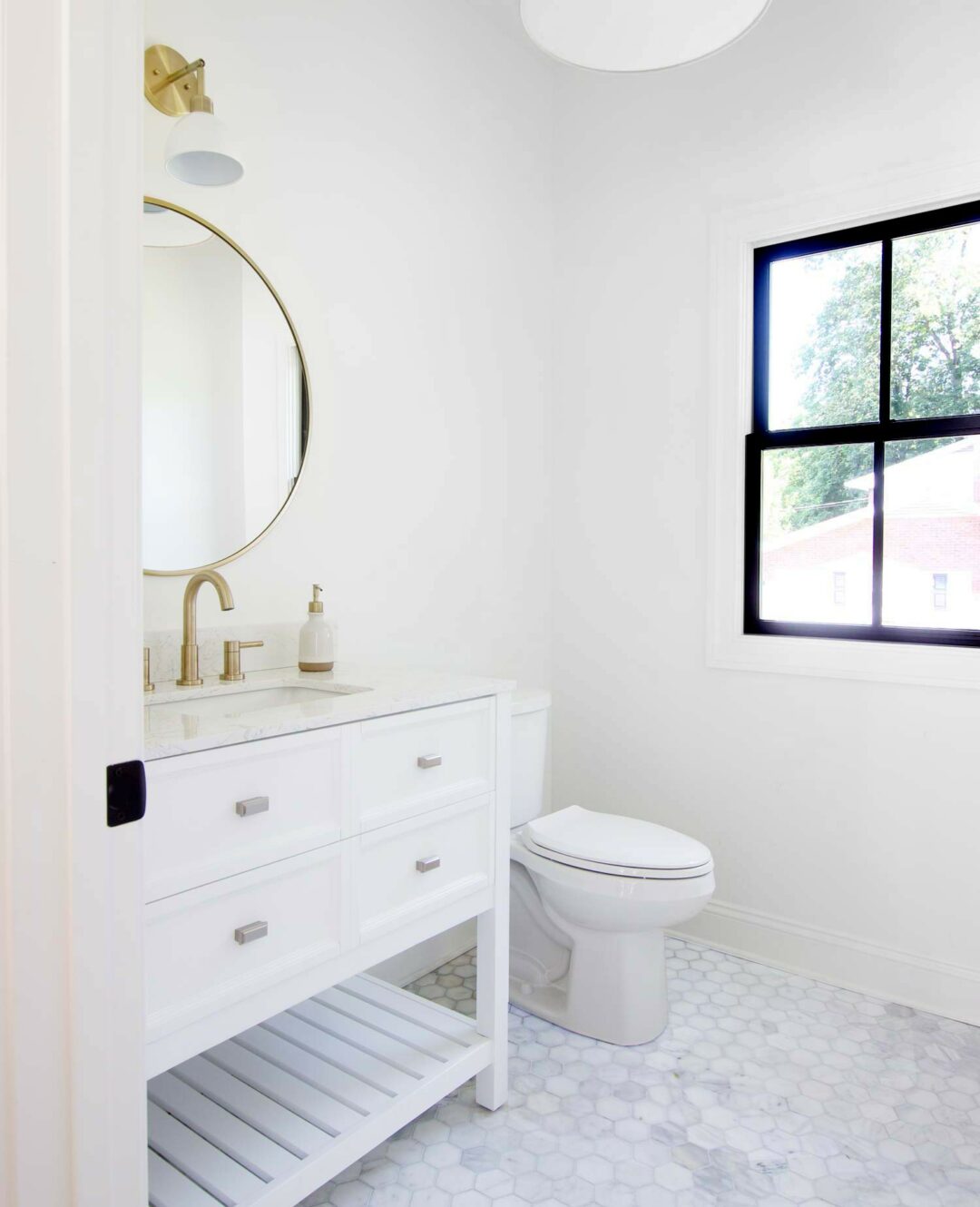 Planning the Perfect Half Bath - Plank and Pillow