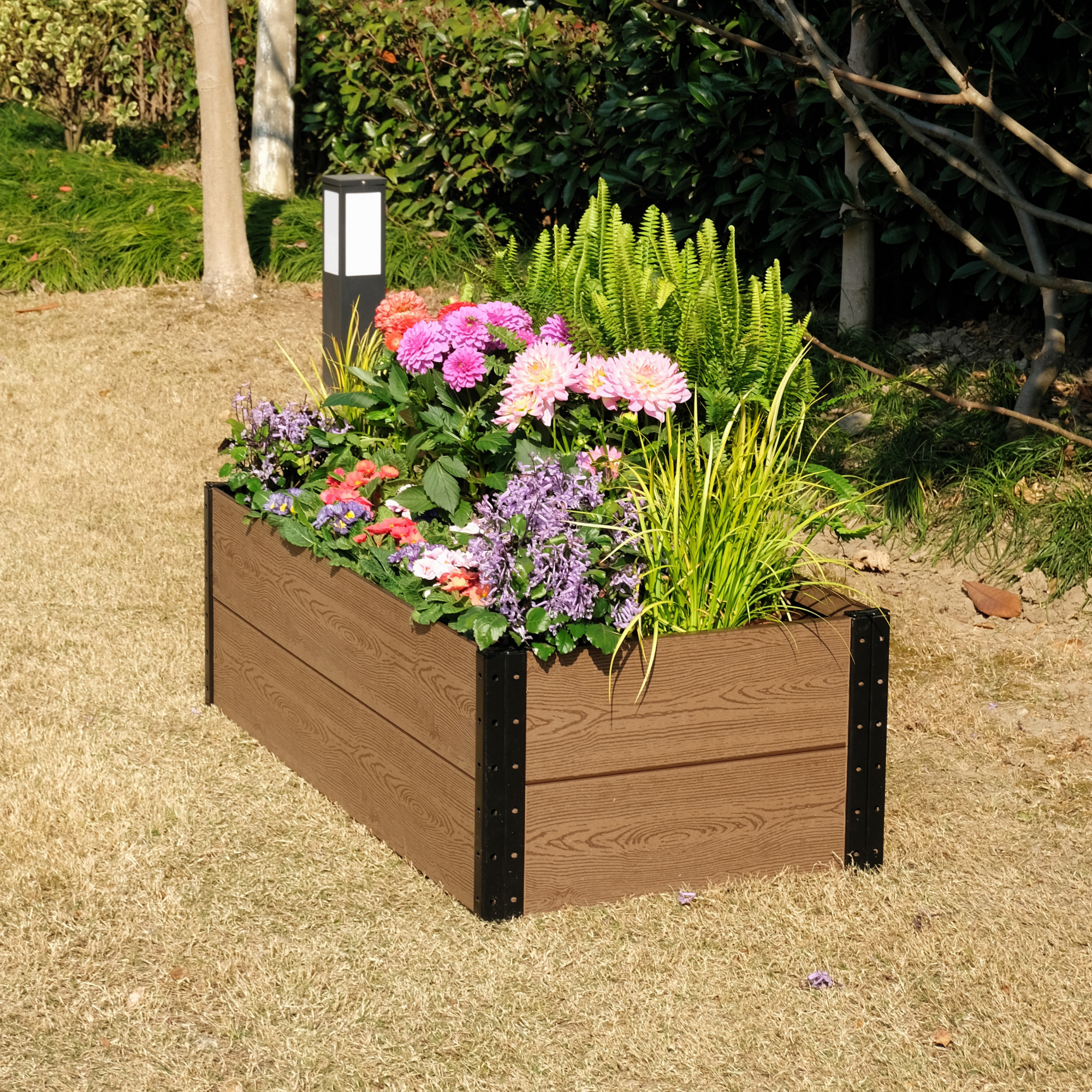 Premium Deckside Raised Garden Bed