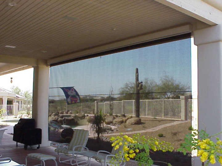 Retractable Exterior Solar Screen Nationwide | Sunair Awnings