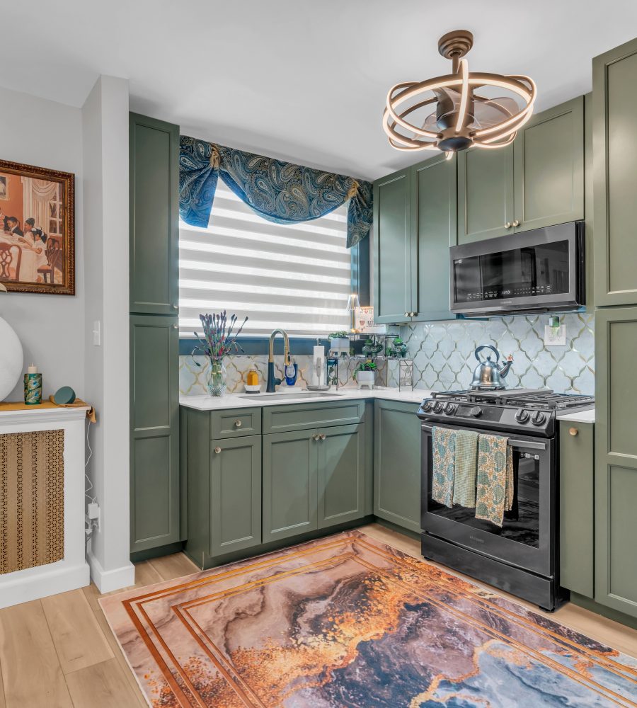 Serene Sage Green Kitchen Remodel Transformation: A Modern Cottage Revival