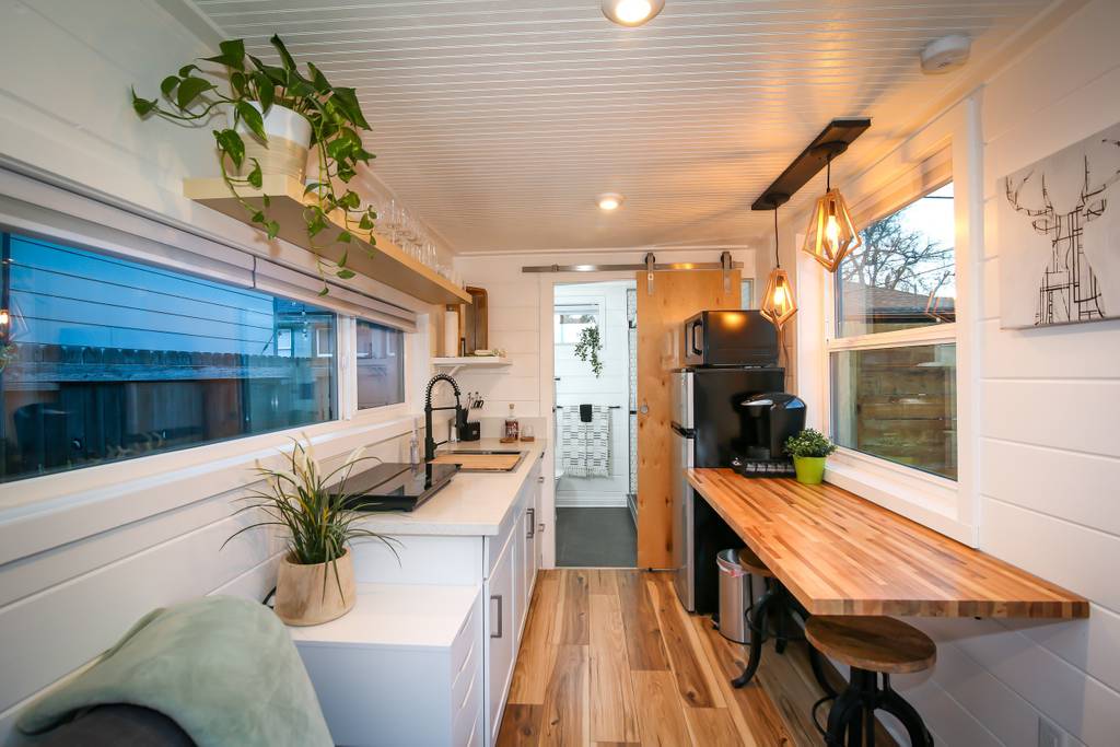 Shipping Container Home used as a Backyard Additional Dwelling Unit