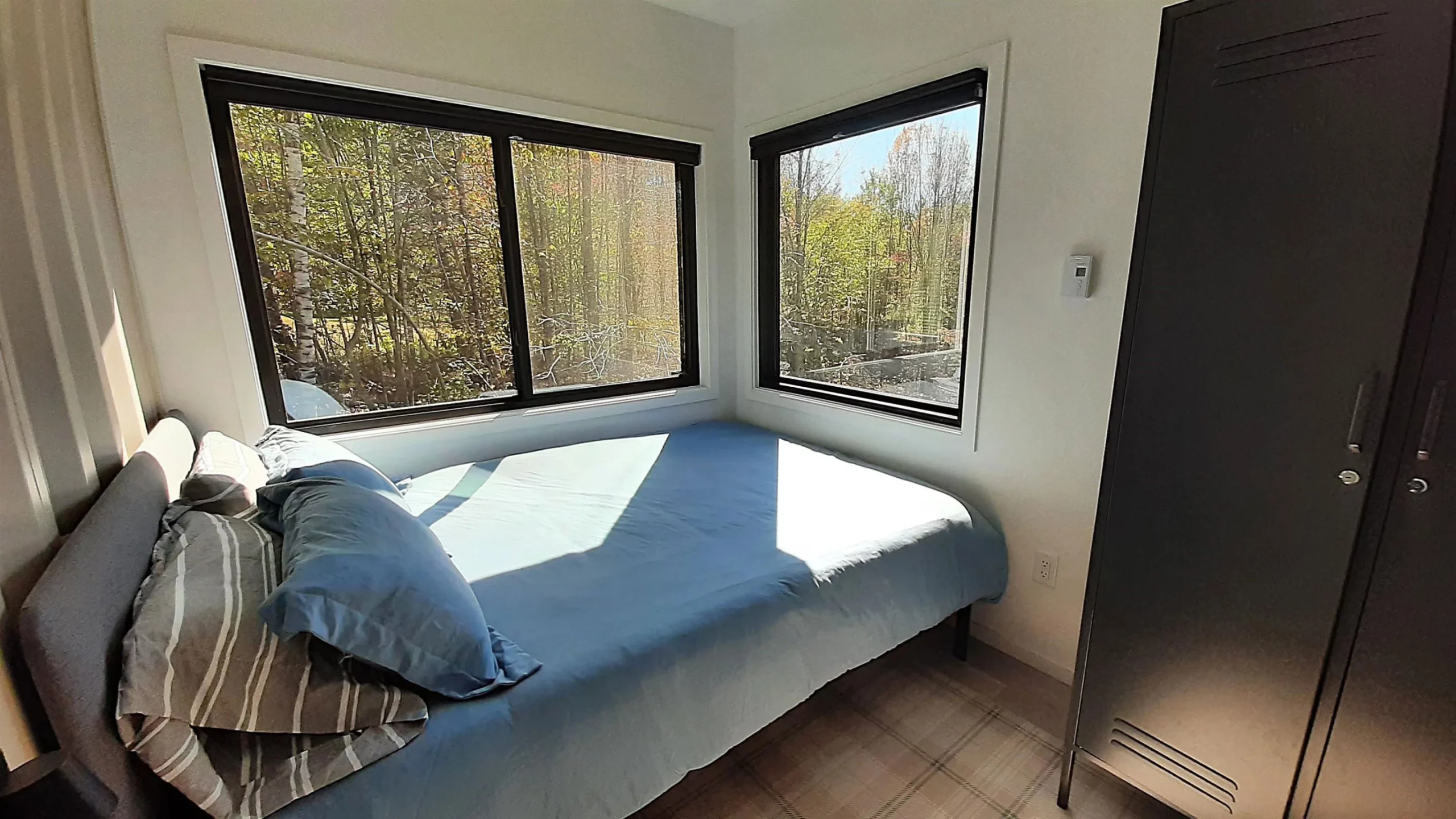 Shipping container house with pool and sauna offers spacious modern living