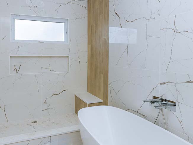 shower porcelain walls in Seattle Everett Bellevue Tacoma