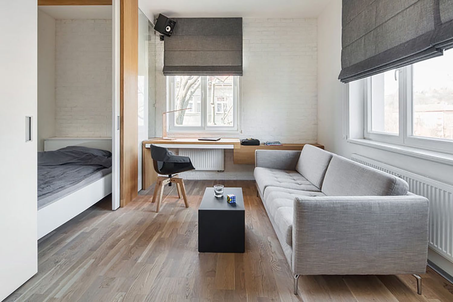 Small Apartment in Prague Is Redesigned As a Minimalist Haven