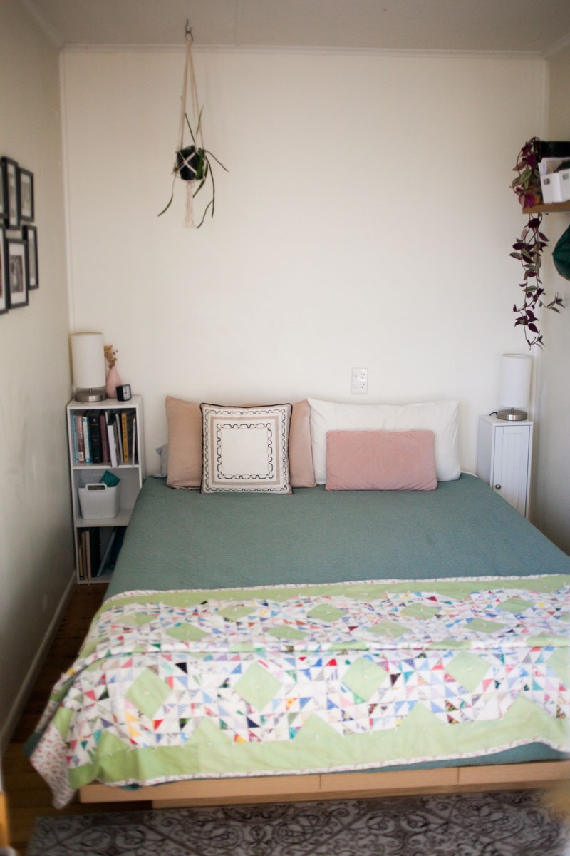 Small Master Bedroom Ideas: 650 Sq Ft Cottage with 4 Kids + Baby on the Way - Contentment With Simplicity