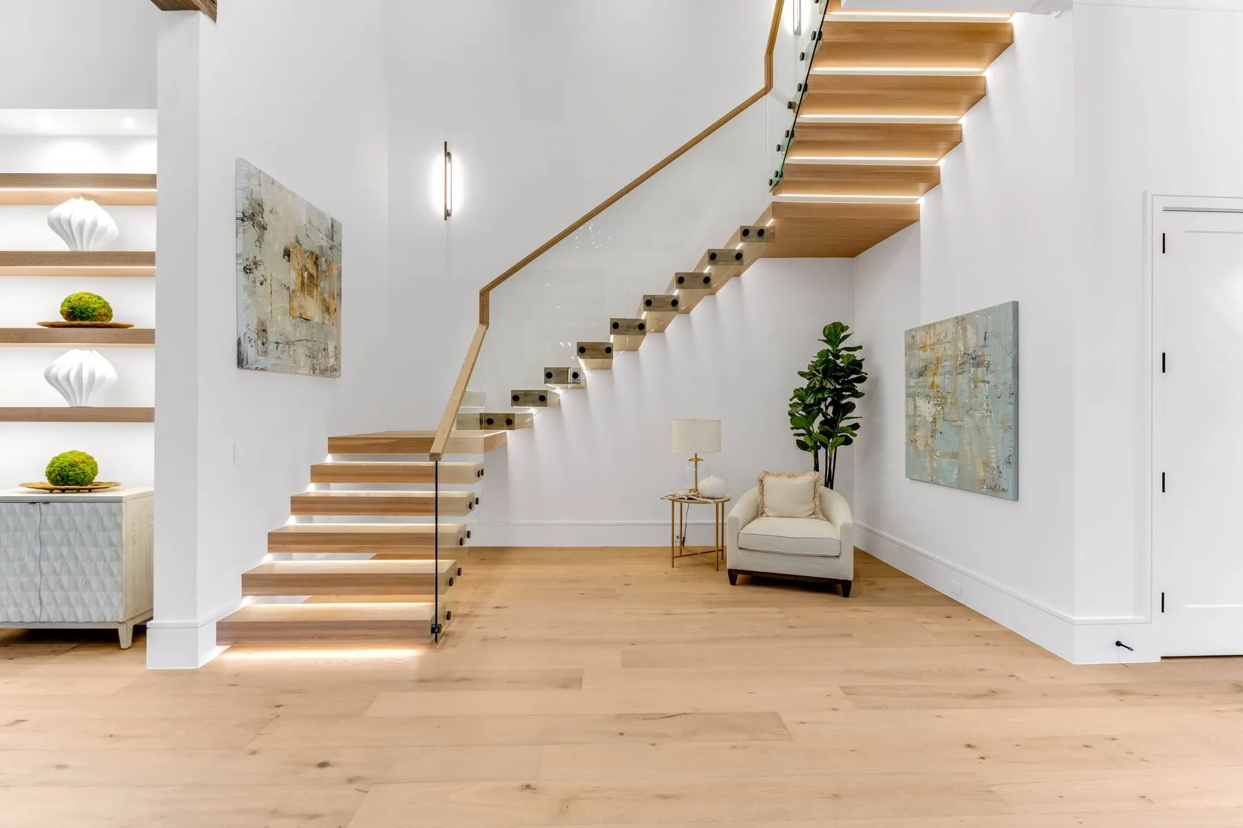 Staircases are Architectural Statements in New Luxury Homes