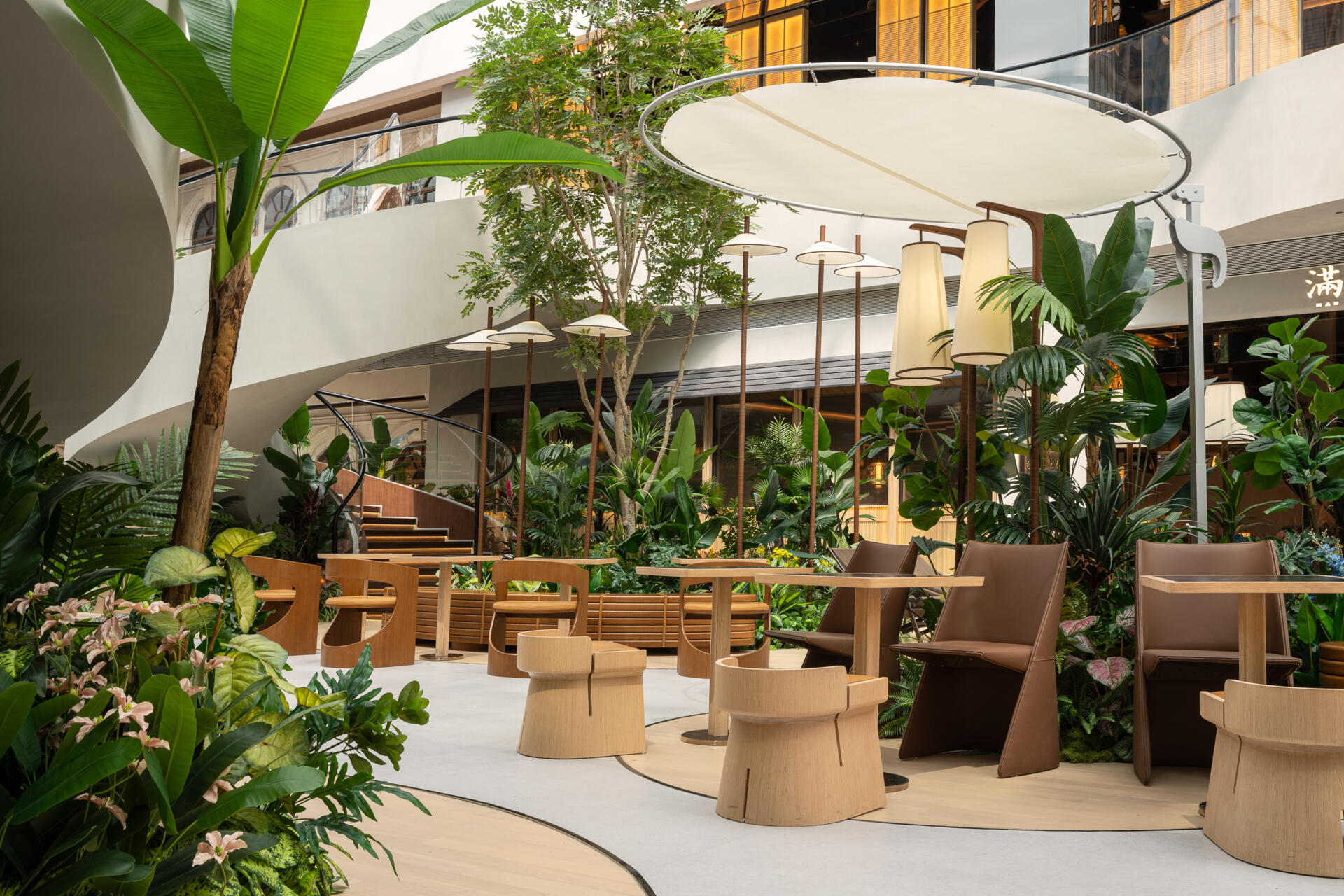 Step Inside This Indoor Garden Dining Plaza Filled With Plants And Pathways - ᐅ International Architecture & Design Awards 2026 | Architecture & Design Community