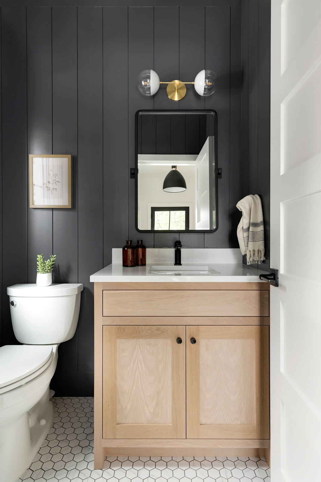 Stylish And Modern Half Bath Ideas For Your Home - Inspiration For Moms