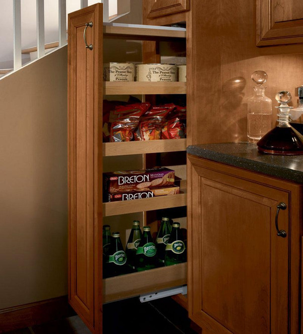 Tall Pull-Out Kitchen Pantry Cabinet - KraftMaid