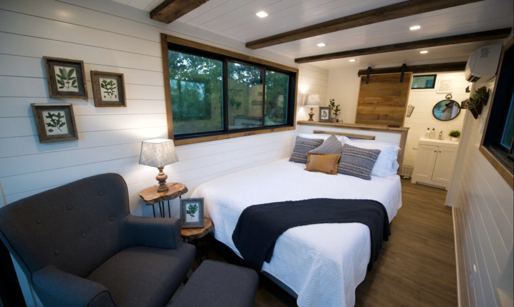 Texas tiny home is made from two shipping containers - The Spaces