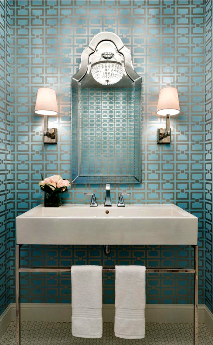 The Most Beautiful Powder Rooms Ever - Connecticut in Style