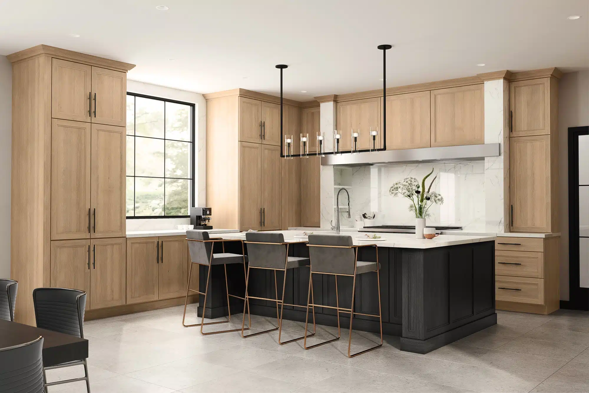 Timeless white oak kitchen cabinets: 11 Custom Design Ideas 2025