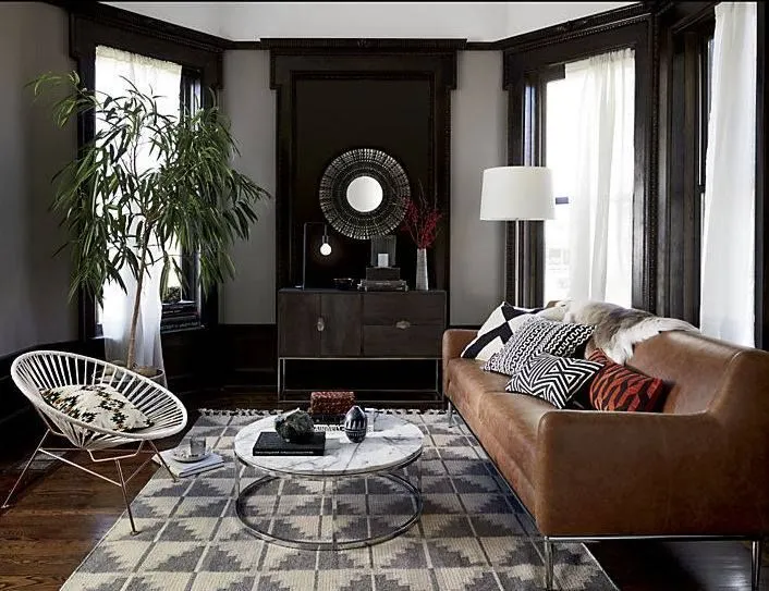 What Color Curtains Go with Brown Furniture? | 17 Curtain Ideas