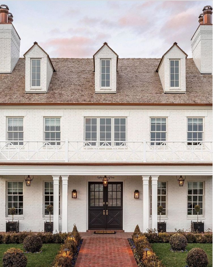 White House Black Trim - A Classic and Timeless Home Exterior Design