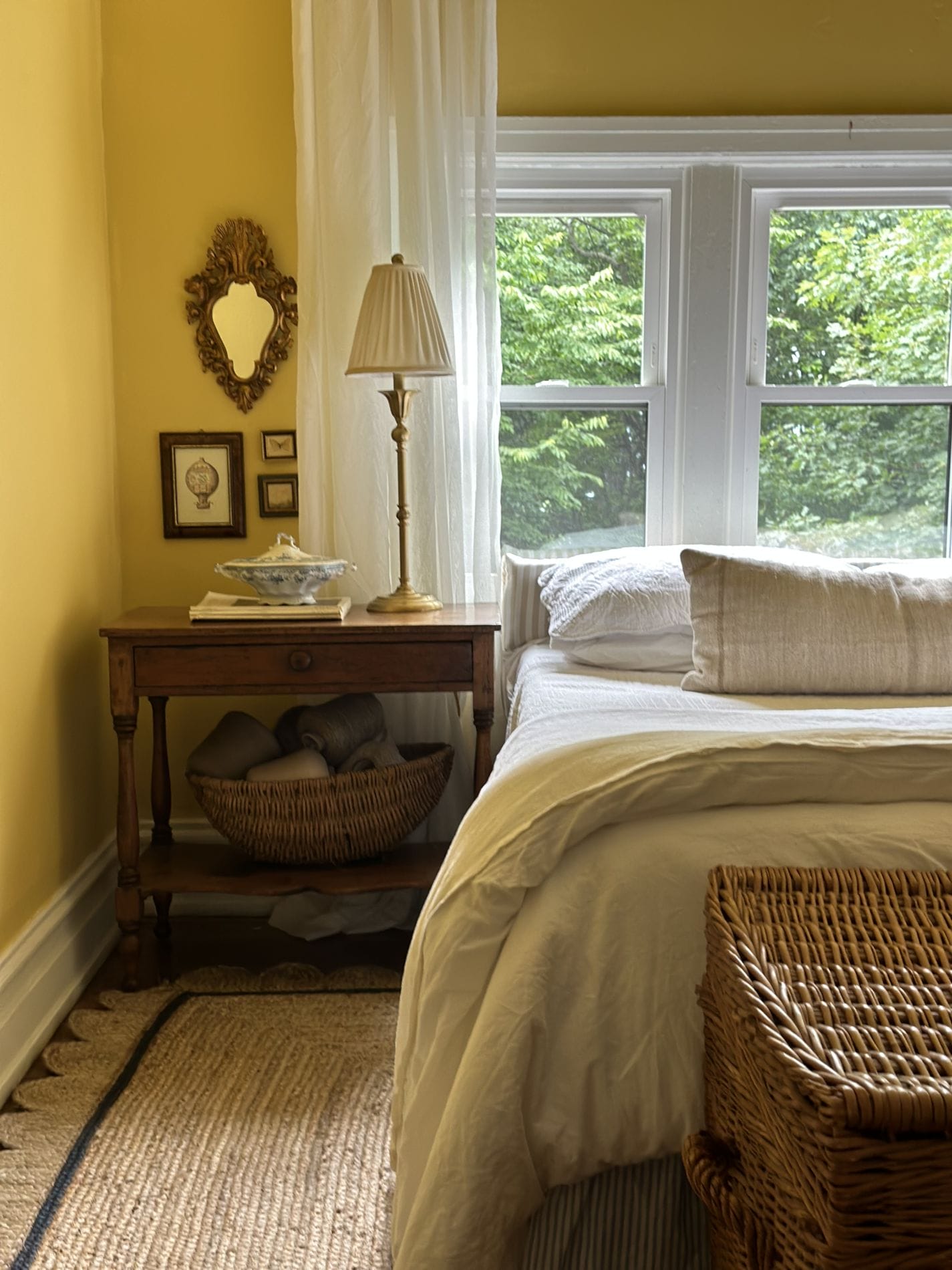 Yellow Cottage Guest Room Reveal - Seeking Lavender Lane