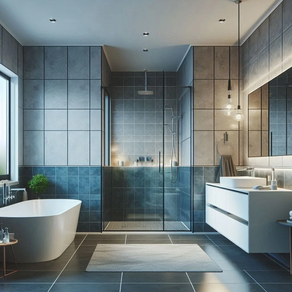 15 Grey and Blue Bathroom Ideas for a Relaxing Retreat