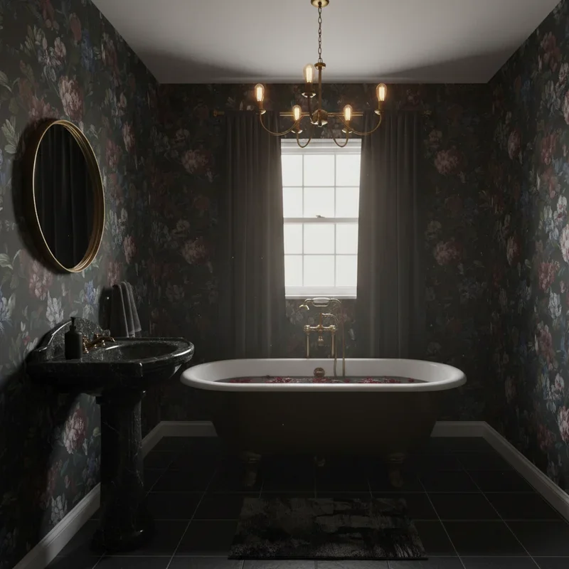 16 Moody Bathroom Ideas to Create a Luxe Retreat