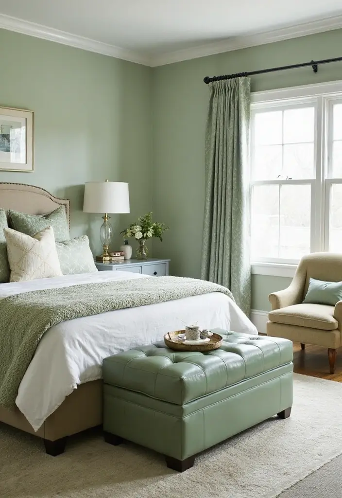 16 Sage Green Bedroom Decor Ideas for Book Lovers