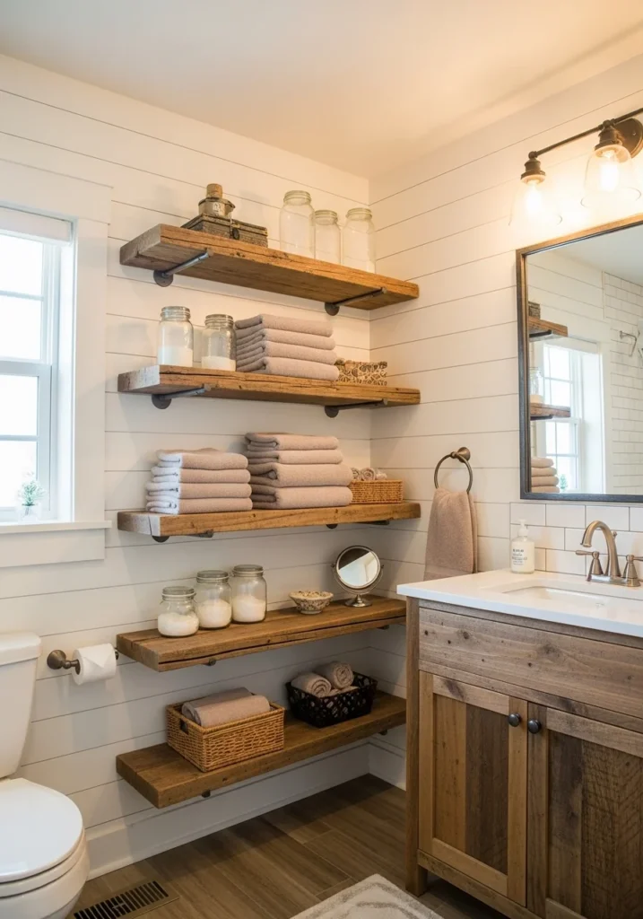19 Farmhouse Bathroom Ideas to Create Your Rustic Retreat
