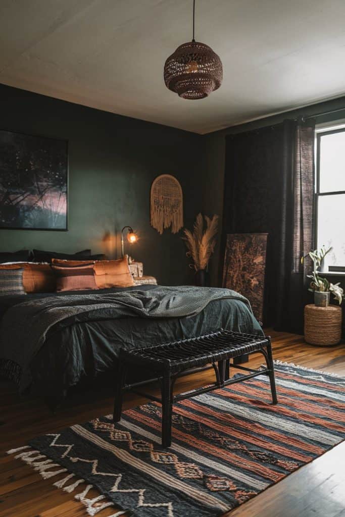 25 Moody Bedroom Ideas To Create a Dark, Luxe Retreat
