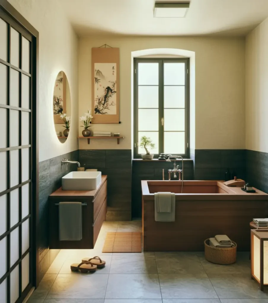 26 Japanese Bathroom Design Ideas for a Serene Home Oasis