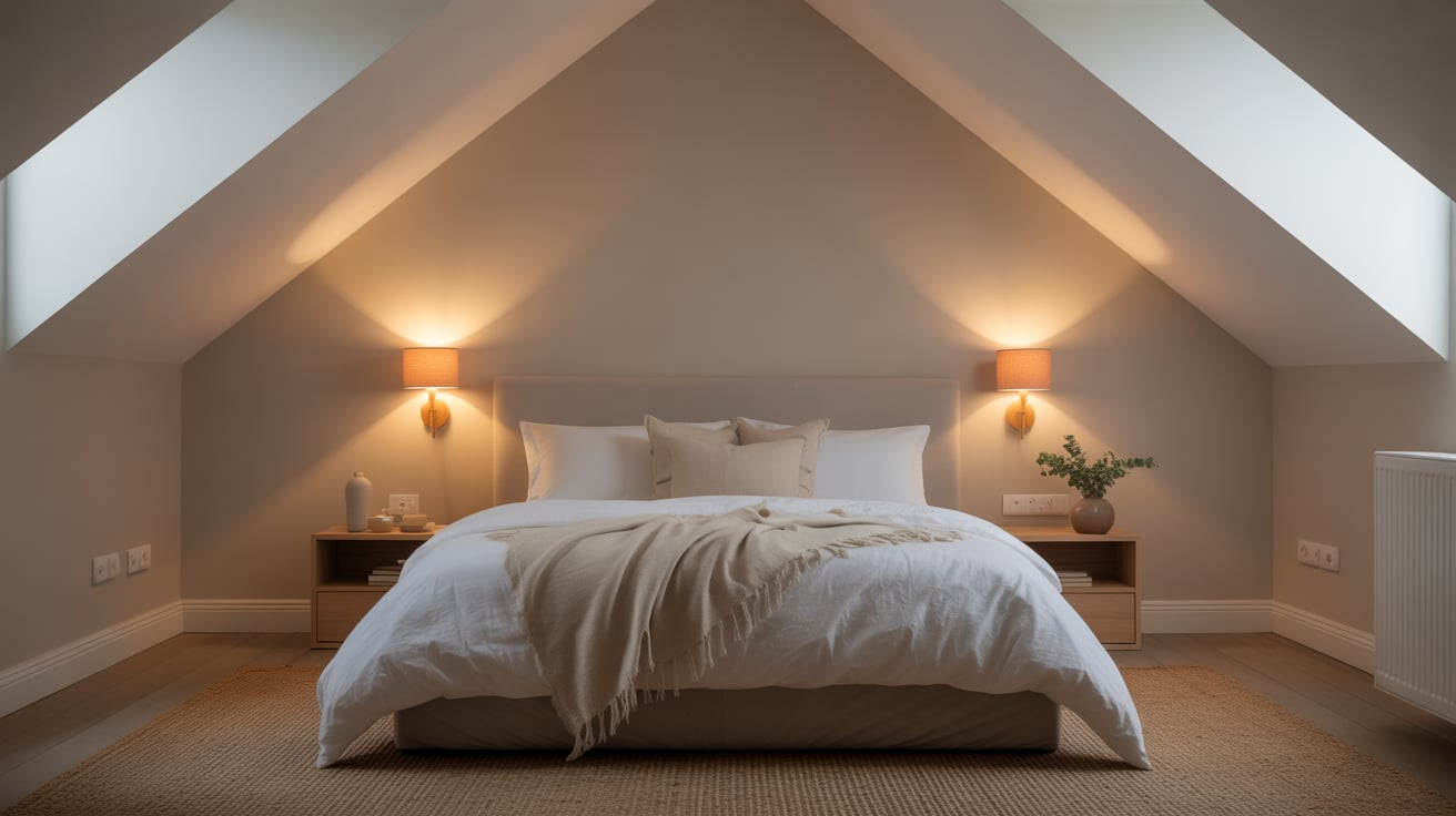 29 Ideas for a Bedroom with Slanted Ceiling - A House in the Hills