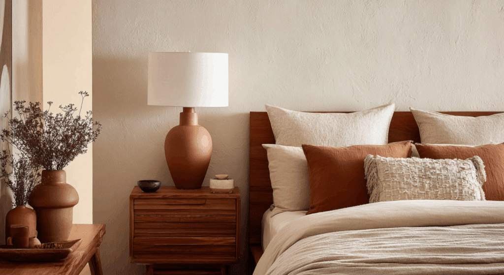 35+ Simple & Cozy Earthy Bedroom Ideas That Work - Easy Rest