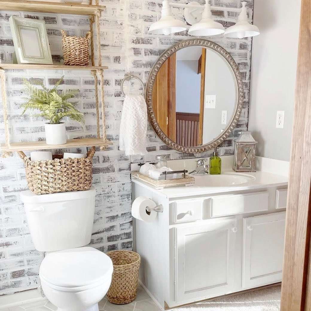 42 Country Bathroom Ideas That Are Full of Rustic Charm