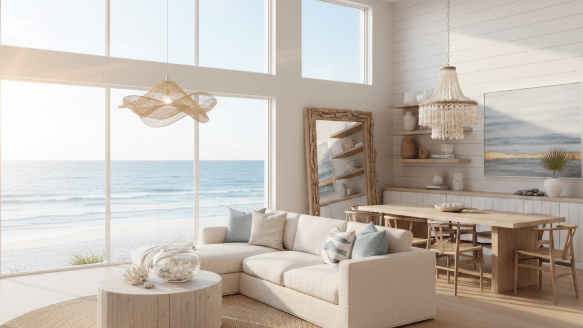 45 Modern Coastal Design: Simple Ideas for a Relaxing Home - Easy Rest
