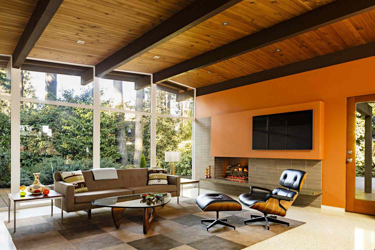48 Midcentury Modern Living Room Ideas