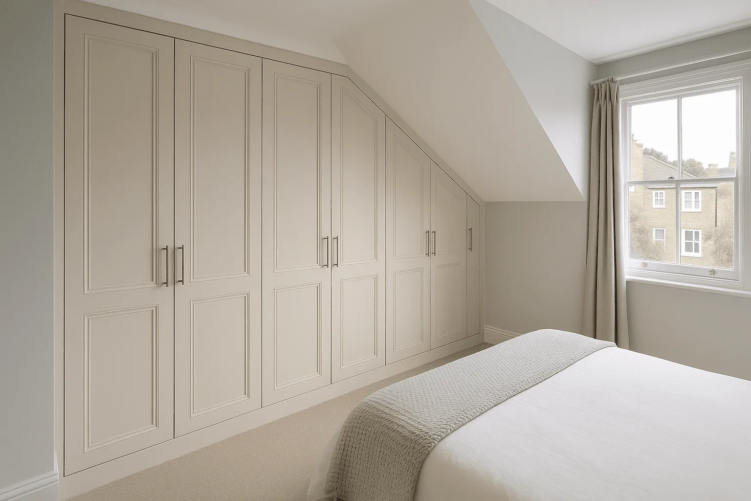 5 Space-Saving Fitted Wardrobe Ideas for Small Bedrooms - LGC Decorators