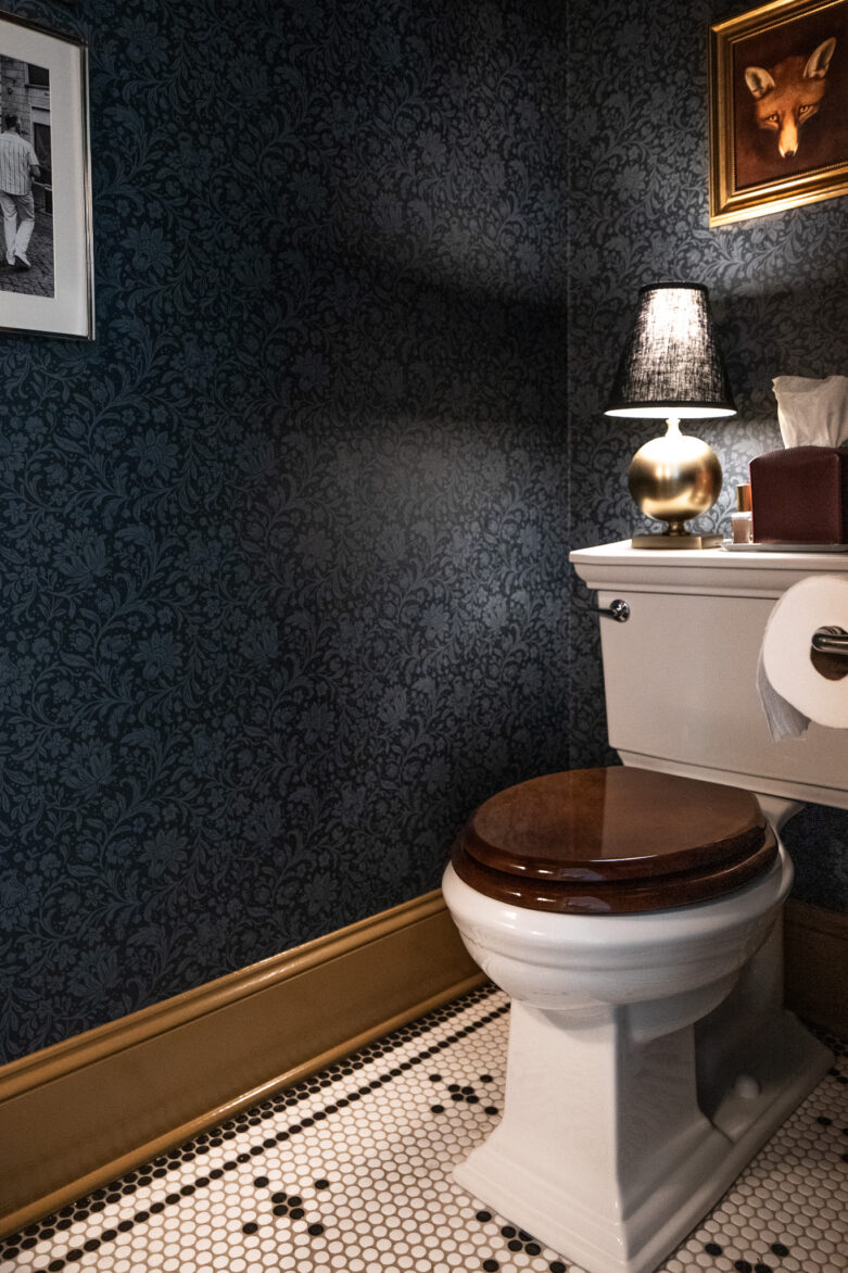 A 3-Day Powder Bathroom Makeover - Chris Loves Julia
