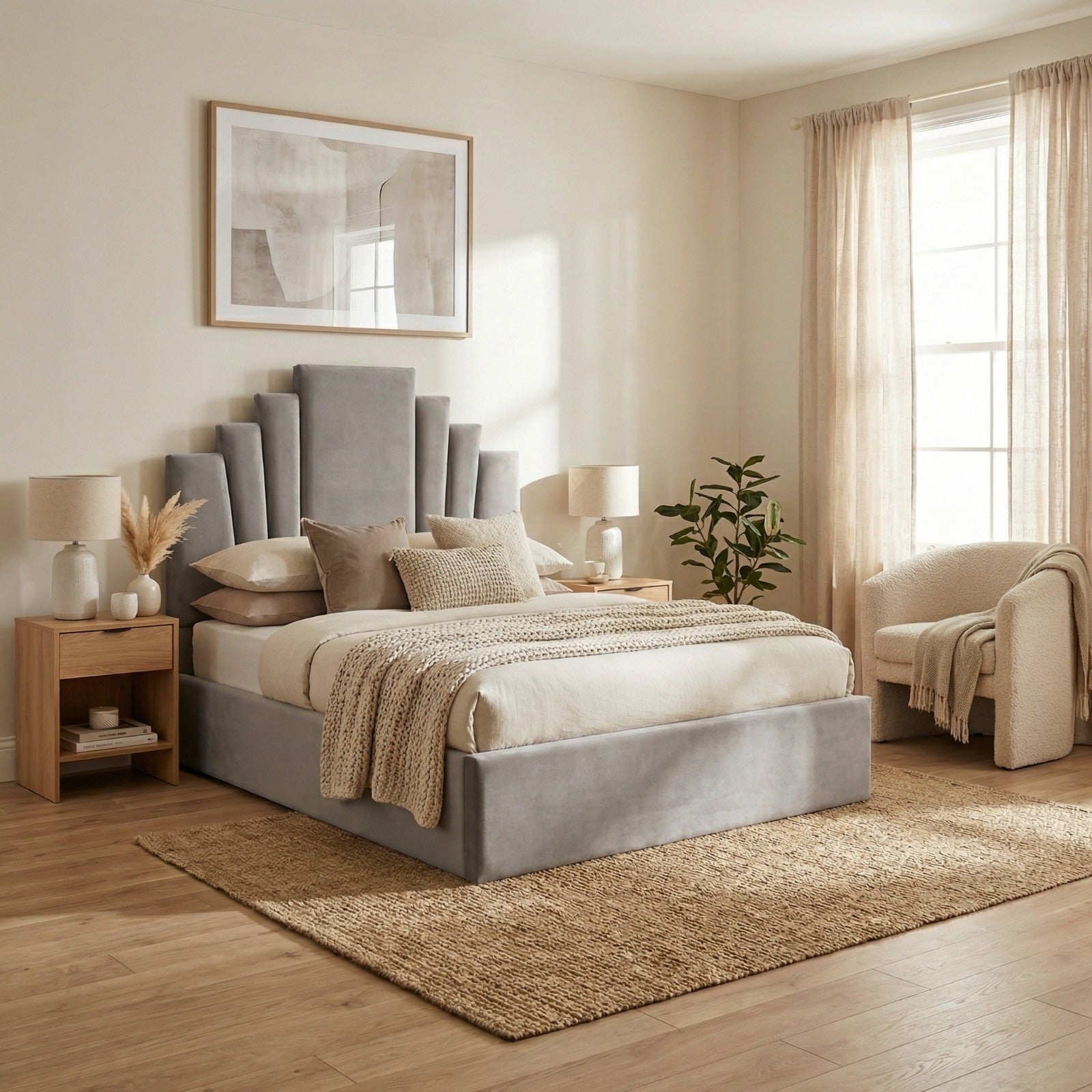 Aurora Luxe Designer Bed - Comfort Quality Furniture