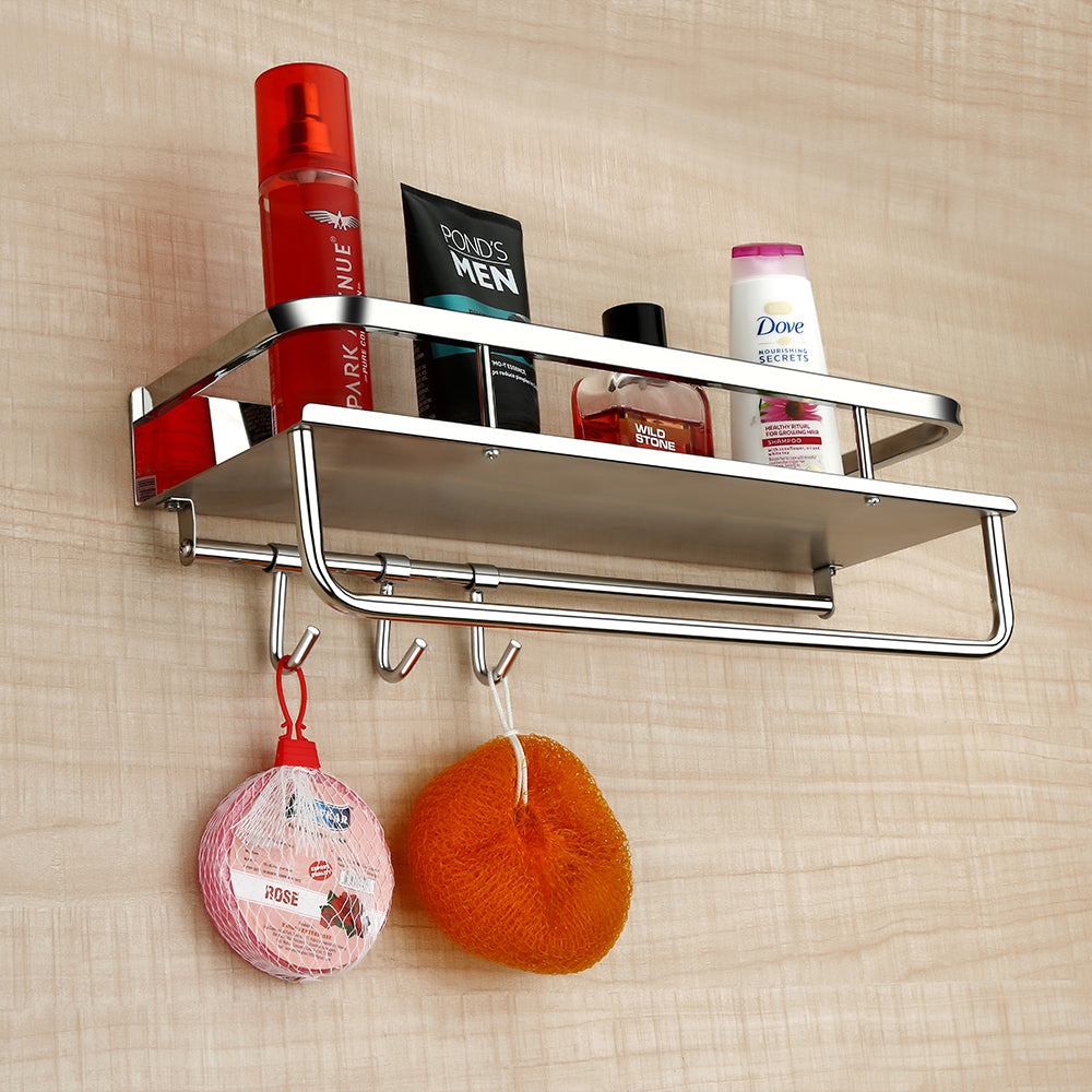 Bathroom Shelf Bathroom Hanger Sparkenzy Bathroom Towel Rack Shelves Wall Mounted Towel Hanger Towel Rod For