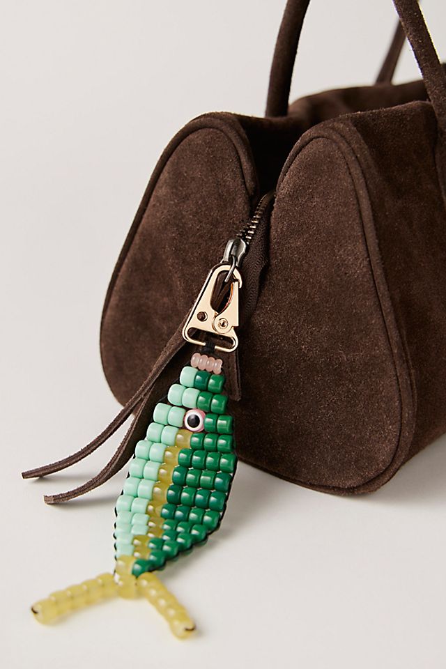 Beaded Fish Bag Charm | Free People
